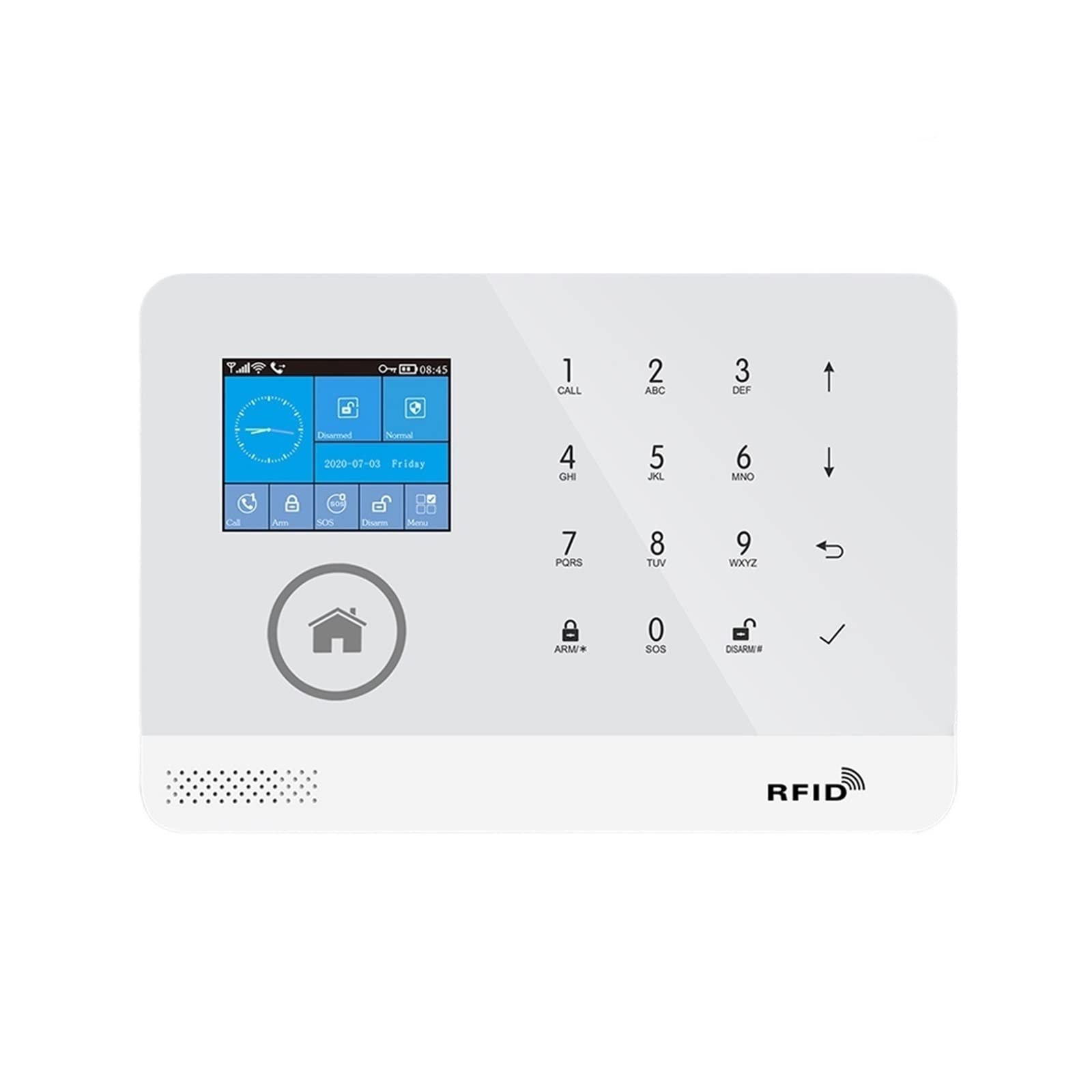 System alarmowy Tuya Security Home z kartą RFID Czujniki ruchu App Control(A..)