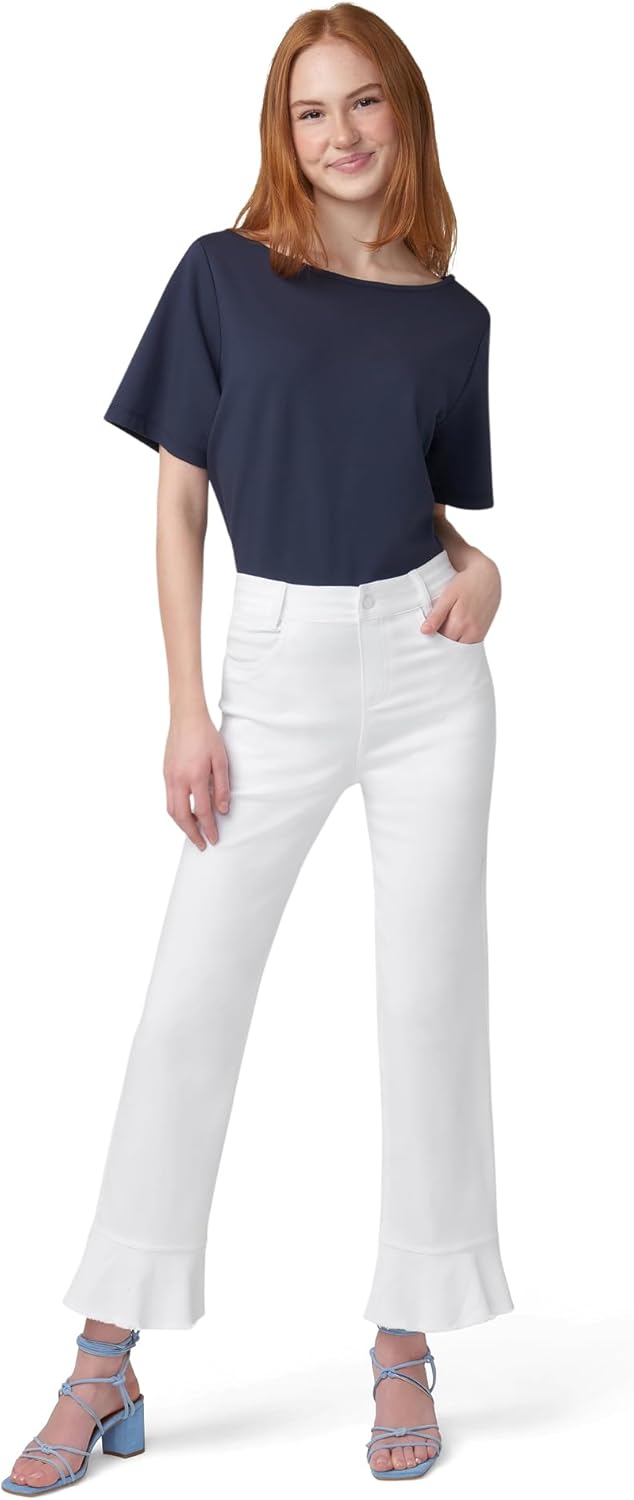 HUE Womens Fashion Denim Jean Skimmer Leggings