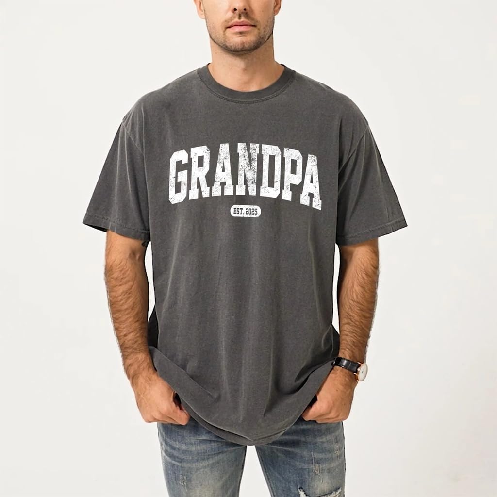 Personalized Dad EST Sweatshirt, Custom Year Crewneck for Father, Unique Gift for Dad, Family Matching Outfit - Image 6