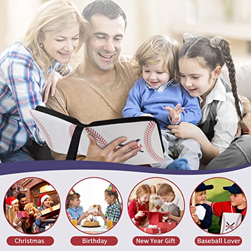 Baseball Card Binder With Sleeves, 900 Pockets Trading Card Holder Protectors Albums, Card Storage Organizer Case Compatible With Topps Baseball Card And Other Trading Cards #TOP6