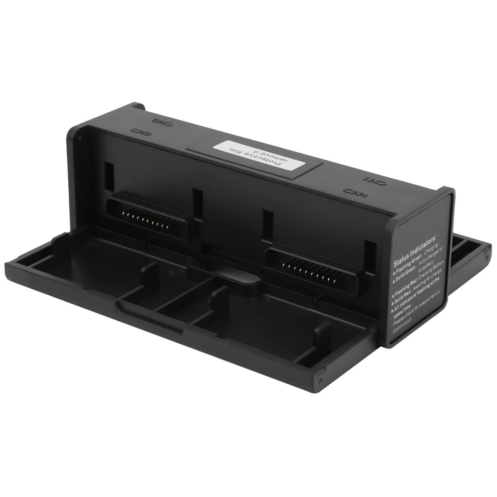 Dilwe Hub de Carga de Batería para Drones, Placa de Carga Paralela con Detección Automática de Energía y Protección Múltiple, para Accesorios para Drones Air2