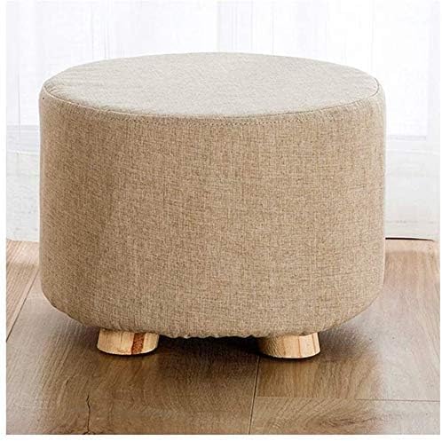 Repose-Pieds Ottoman Salon Petit Tabouret Solide pour l'Heure du Café