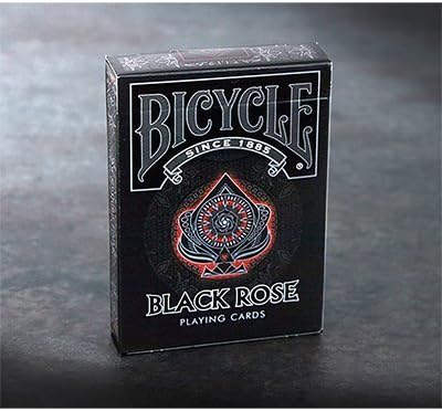 Bicycle Black Rose Playing Cards by Collectable Playing Cards