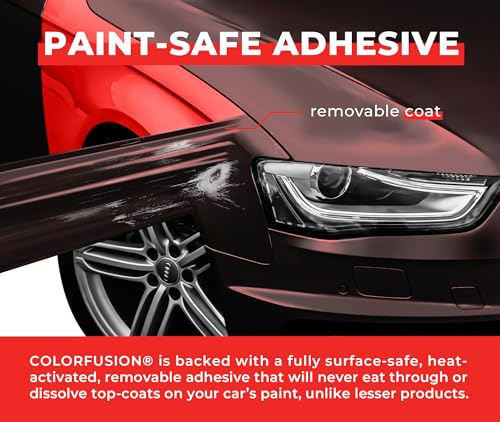 Image of ColorFusion PPF by VViViD, Matte Stealth Demon Black Dry Apply PPF Vinyl Car Wrap Roll 6ft x 5ft
