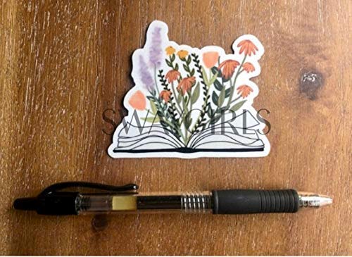 Floral Book Magnet | Cute Magnets For A Fridge, Car, Etc | Love To Read #TOP5