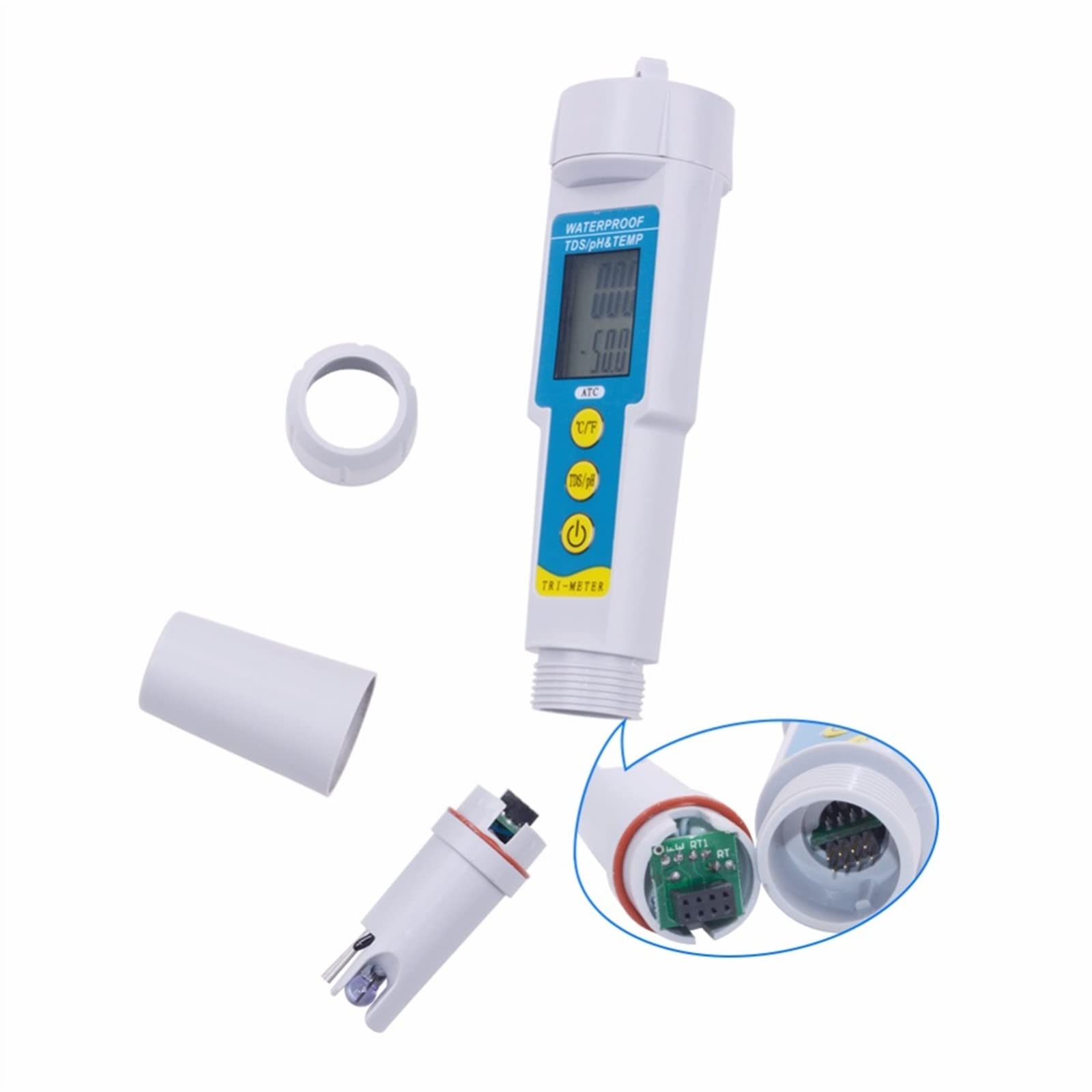 Tester dell'acqua Monitor PH multiparametrico Misuratore TDS Acquario Acidometro Analizzatore della qualità bevanda