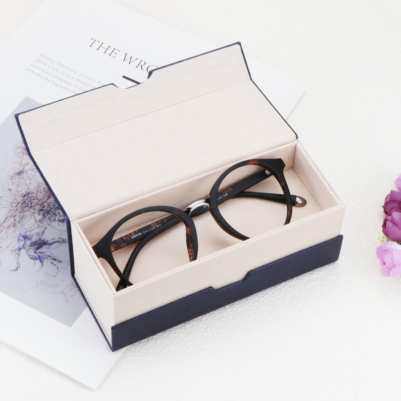 Image of VisionGlobal Hard Shell Eyeglass Case for Eyeglasses and Sunglasses for Men /Women and Kids