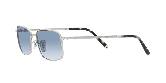 Amazon | [レイバン] サングラス RB3717 SILVER Frame/CLEAR