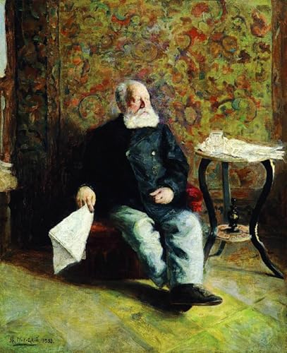 Tableau impressions d'art mural en Suisse Makovsky vintage 60x90