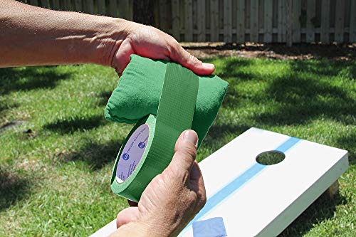 Image of Intertape Polymer Group IPG 6720GRN JobSite DUCTape, Colored Duct Tape, 1.88 inch x 20 yd, Green (Single Roll) (Pack of 12)