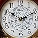Tabla De Reloj del Reloj Reloj De La Chimenea De Silencio Manto...