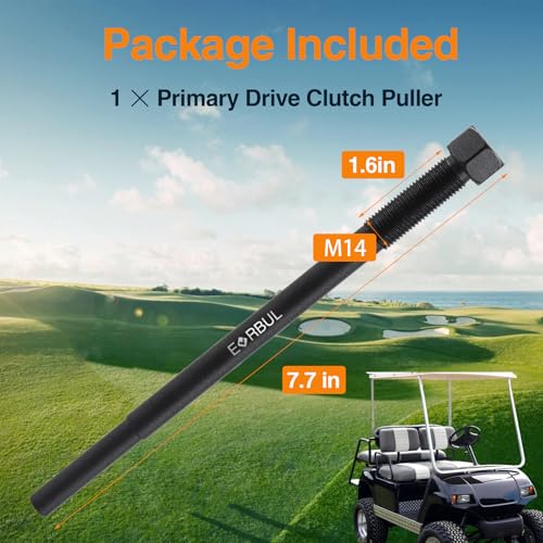 Image of EVRBUL Clutch Puller Removal Tool Primary Drive Clutch Puller Compatible with Yamaha Golf Cart Models G1-G22 1979-2006 Replace#: 90890-01876-00