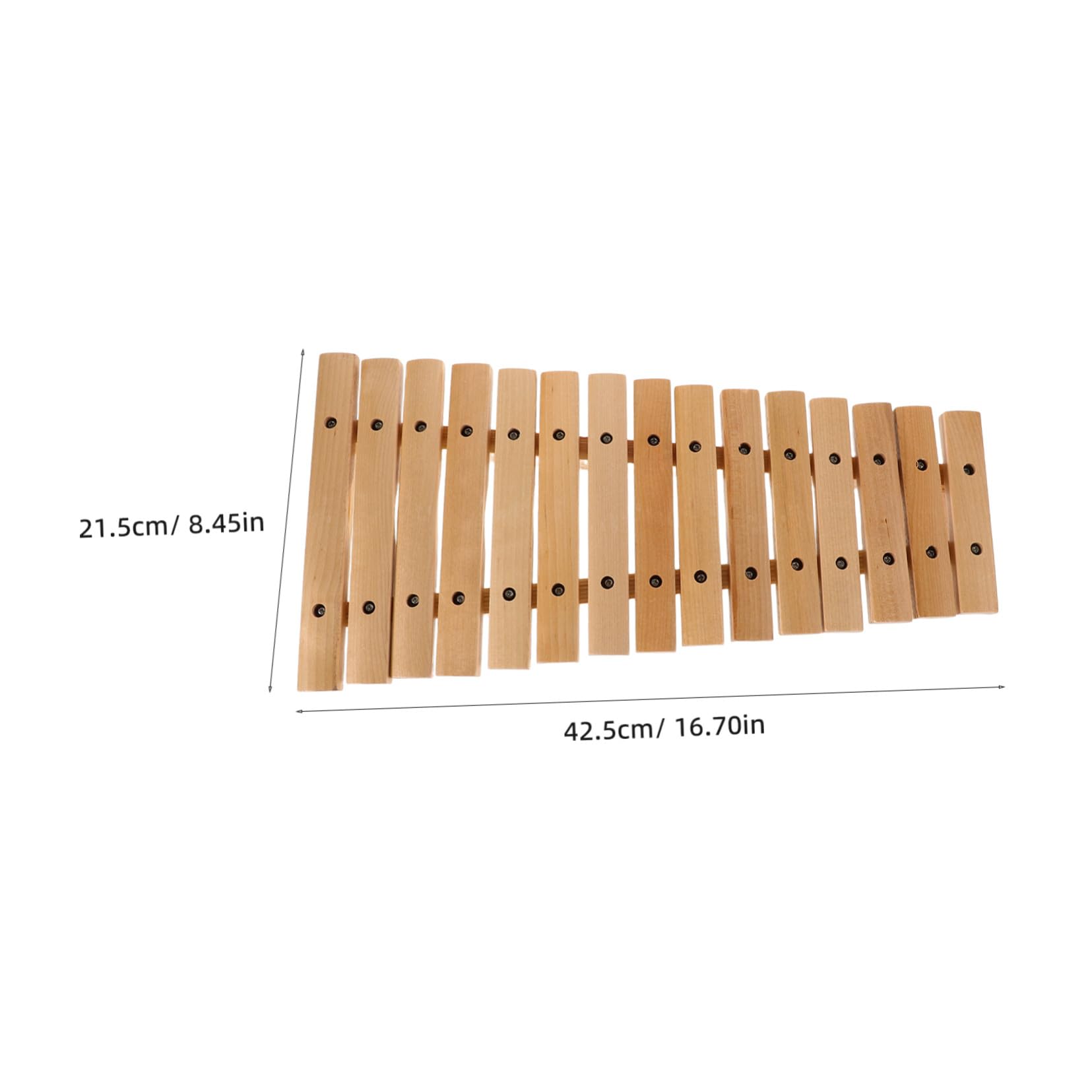 Xilofono in Legno 15 Note, Strumento Orff per Ragazzo Ragazza | Legno e Plastica, Suono Ricco e Design Attraente, per Casa e Scuola Materna