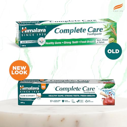 Image of Himalaya Complete Care Toothpaste 80g | For Strong Teeth & Healthy Gums | With Neem, Miswak & Triphala | Herbal Formulation