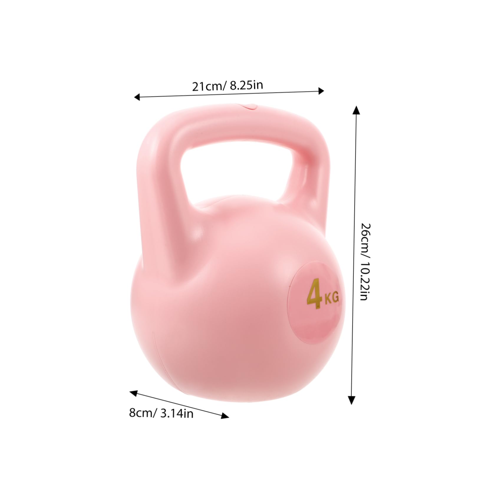 GALPADA Adjustable Weight Kettle Bell Versatile Dumbbell for Yoga Pilates Portable Home Fitness