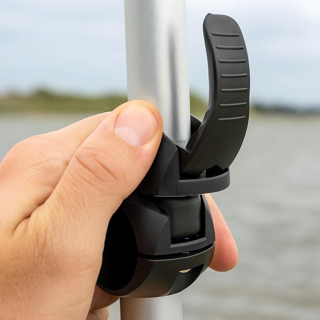 Alomejor Morsetto Paddle Surf in Acciaio Inox PVC 26-29mm