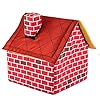 for-Dog-House-for-Cave-Pet-Dog-Tent-with-Cushion-Washable-Dog-Igloo-Bed-for-Small-to-Large-for-Large-Dog-Kennel Red Dog House For Small Pets