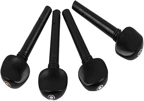 Miniatura 5 de Life - Juego de clavijas de afinación de violín para violín de violín de 44, piezas de repuesto para accesorios de instrumentos