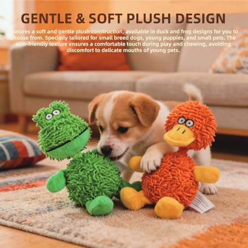 Juguete mordible con sonido de peluche para perros pequeños miniatura 6