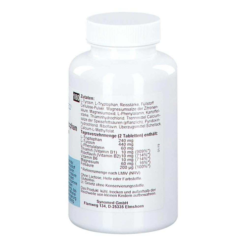 Neuro L-Tryptophan Tabletten, 180 St. Tabletten