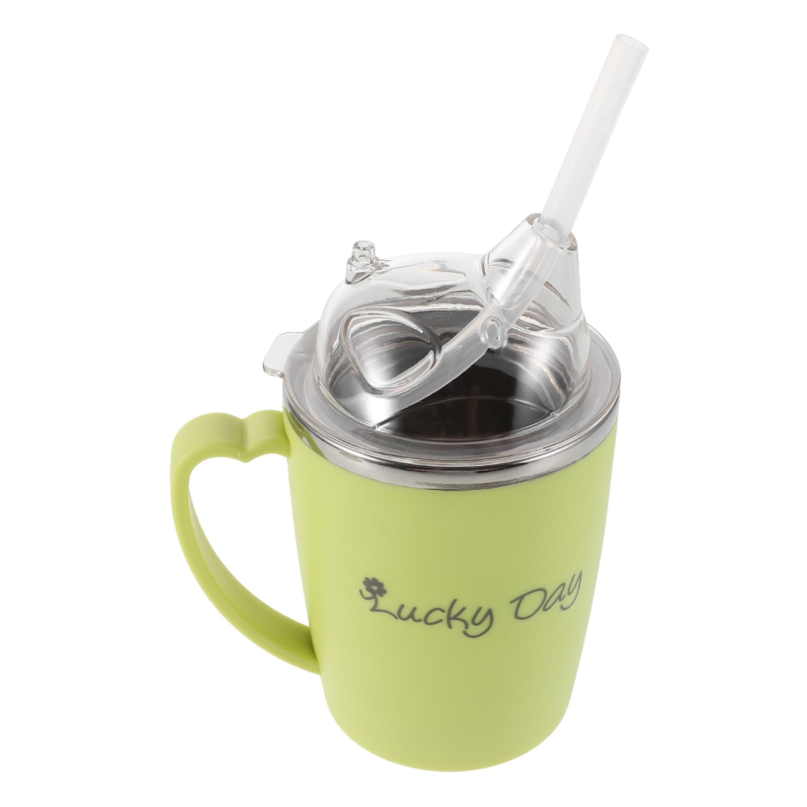 Stillbecher 350ml aus Edelstahl und Silikon zum Füttern