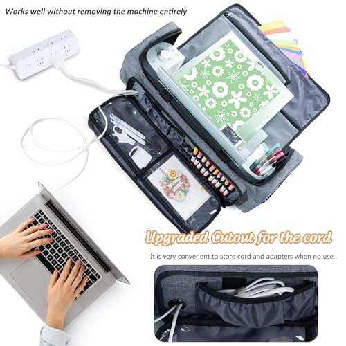 Image of IMAGINING Carrying Case Bag for Circut Maker 4, Maker 3, Explore 4, Explore 3, Explore Air 2, Large Opening Storage for Circut Accessories and Suppliers