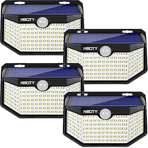 Solar Lights Outdoor 120 LED with 3 Lighting Modes Cover