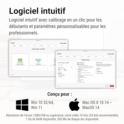 Calibrateur d'écran OLED de traitement d'image Spyder pour designers - 4
