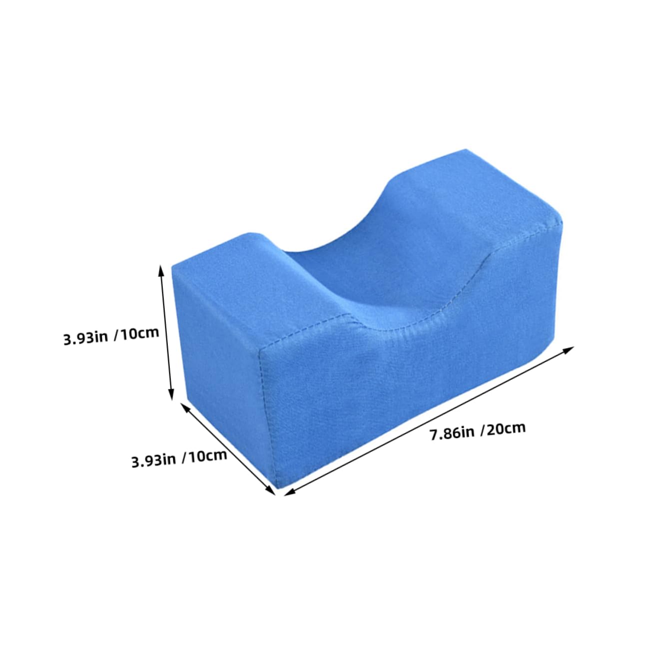 Anneome Leg Elevation Pillow 2pcs Foot Support Ankle Heel Elevator Wedge Antibedsore Cushion for Home Care