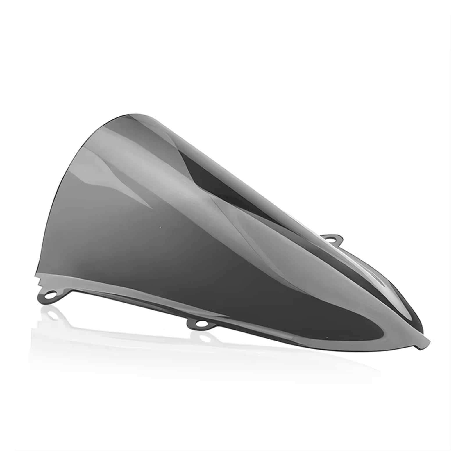 écran Moto pour CBR500R pour CBR400R 2019-2025 Pare-Brise De Moto Carénage Capot Élargi WRS Voiture Course(Grey)