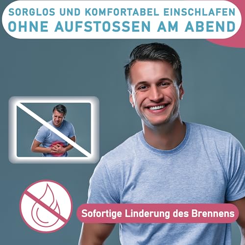 NEU! Nektosan Akut gegen Sodbrennen | Pantoprazol Alternative | Schneller akuter SOS Blocker bei Brennen -Vorbeuge gegen Reflux | XXL Packung 255g