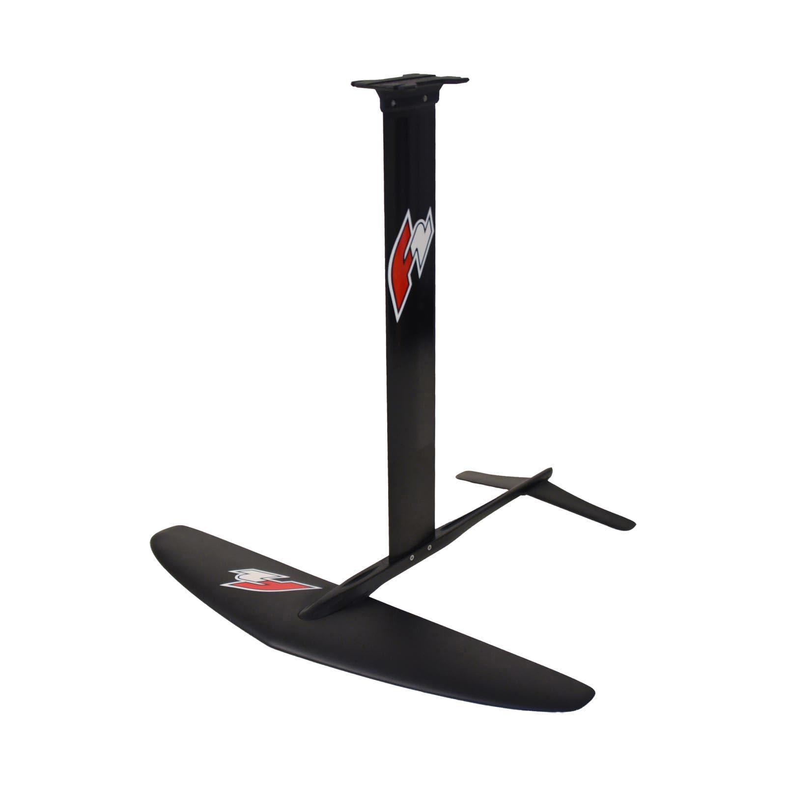 F2 Set Foilboard Starlit Team Grau 115L + Alu Foil 2000 + Wing 4qm