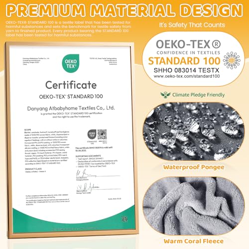 Image of Orzbow Stroller Footmuff Universal - Weather-Proof Bunting Bag for Toddler, Warm Fleece Sleeping Bag for Cold Weather, Easily Attaches to Most Strollers, Baby Boys Girls Winter Essentials, Grey