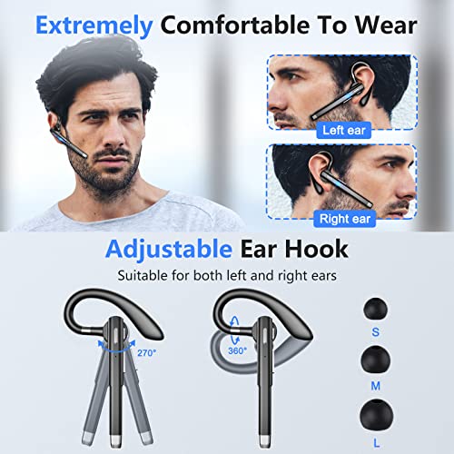 Image of Boytond Bluetooth Wireless Headset with 500mAh Charging Case