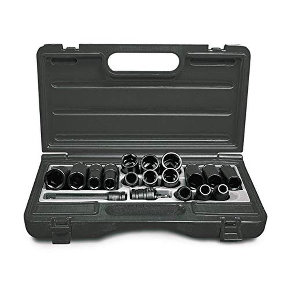 Ingersoll Rand SK4M14LN - 1/2" Jeu de Douilles Universelles à Entraînement Métrique (14 pièces)), Kit de Douilles Longues pour l'Automobile