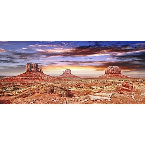 BannersNStands Reptile Habitat, Terrarium Background, Cool Desert Sky 10 Gallon 12"x20" Cover