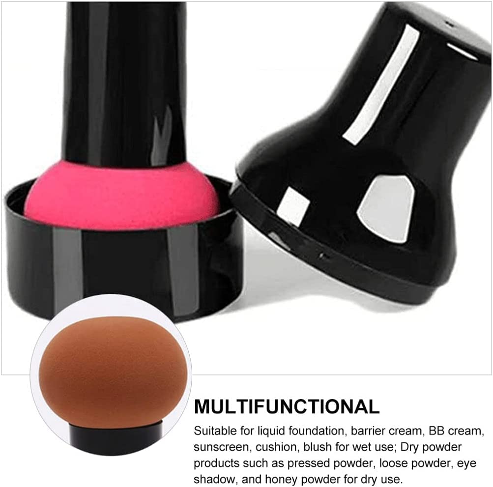 Spugna a forma di fungo, spugna per trucco, strumento di bellezza per fondotinta, 4 spugnette per trucco viso a forma di fungo, per fondotinta e fondotinta