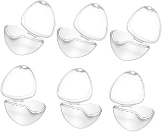 ibasenice 6 Pçs Caixa Caixa De Chupeta Caixa De Chupeta Caso Chupeta Titular Brinquedos Para Bebê Recém-Nascido Chupetas Chupeta Caso De Armazenamento Chupeta Recipiente Molar Brinquedo