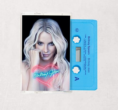 Britney Jean - Exclusive Limited Edition Blue Colored Cassette Tape