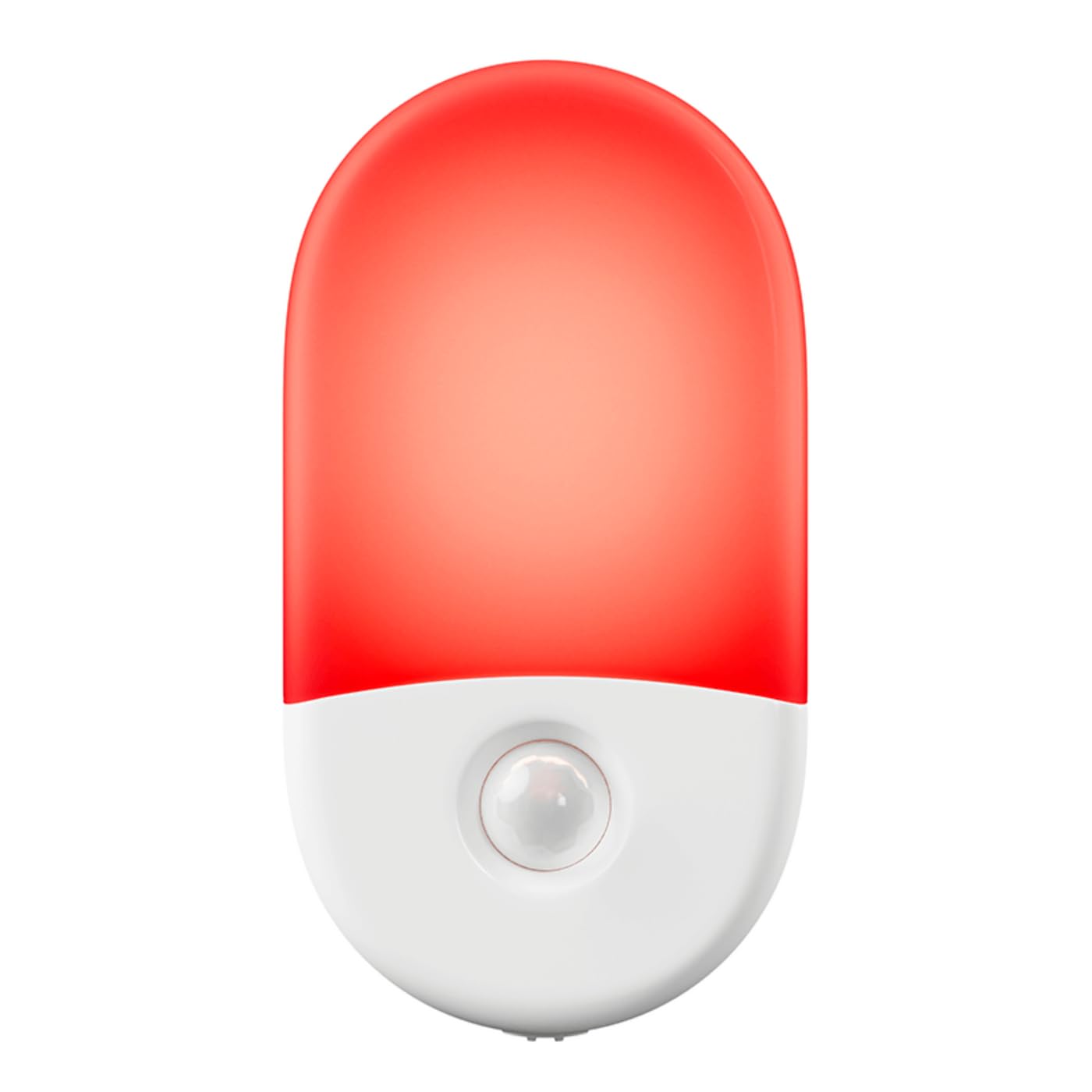 Swanwick Anti Blue LED Motion Sensor Night Light, Plug in Night Light for Hallways and Bedrooms, Available in Amber or Red (Red)