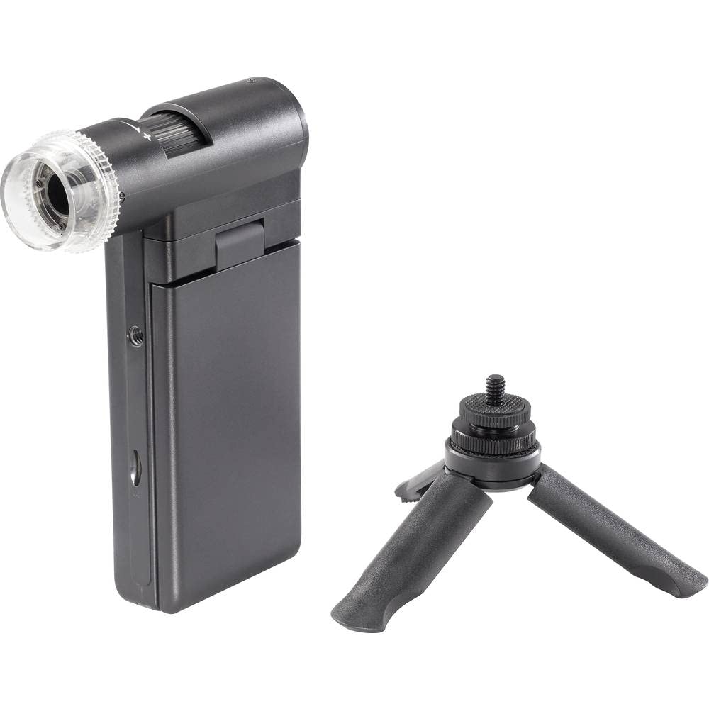 TOOLCRAFT Caméra Microscope 12 Mpx 300x Grossissement numérique 4x