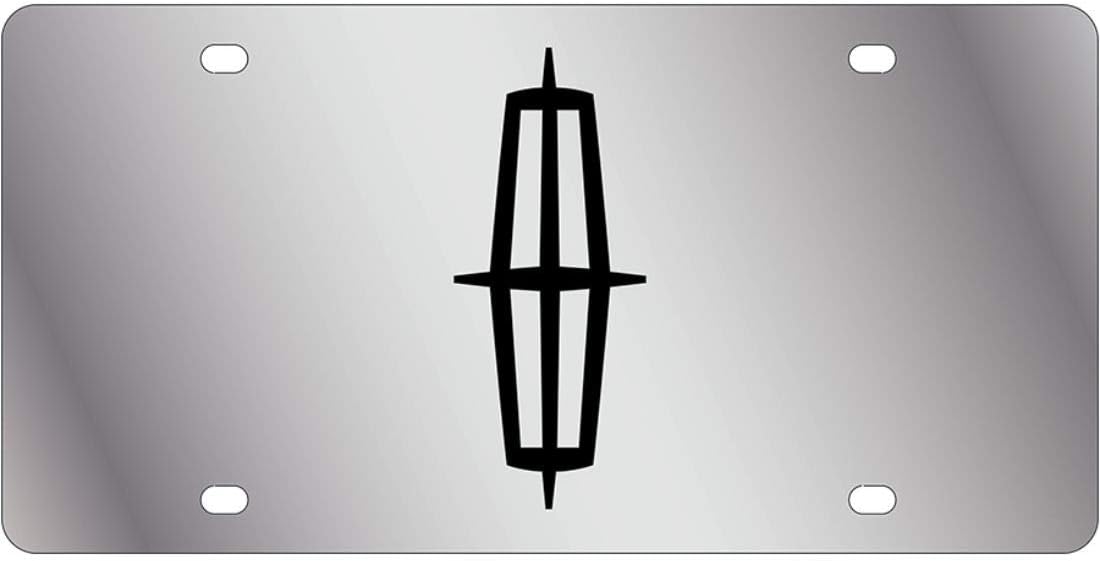 Eurosport Daytona- Compatible with -, Lincoln- Stainless Steel License Plate