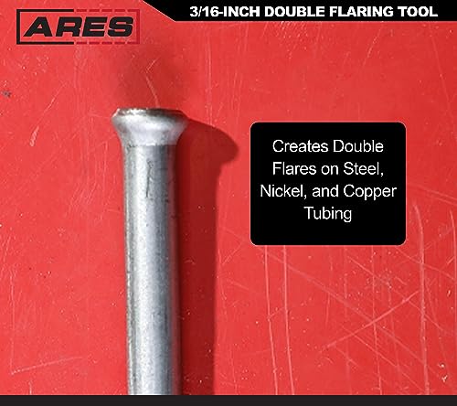 Image of ARES 18025 Brake Line Flaring Tool Kit, 3 /16-Inch Double Flare, Steel