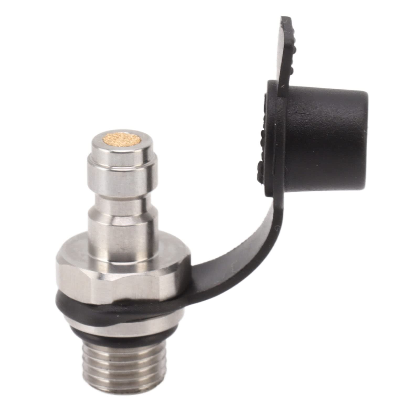 Yosoo 3/8 24unf CO2 Refill Adapter Tight Thread Design for Carbon Dioxide Bottle, Easy Installation, Suitable for CO2 Cylinder Refill