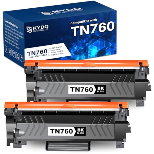 Image of Skydo TN760 Toner Compatible for 760 730 Brother Toner Cartridge for MFC-L2710DW