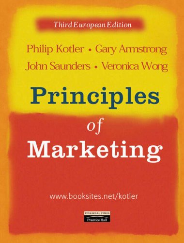 Online Course Pack: Principles of Marketing: European Edition and OneKey Blackboard Access Card: Kotler, Principles of Marketing Euro