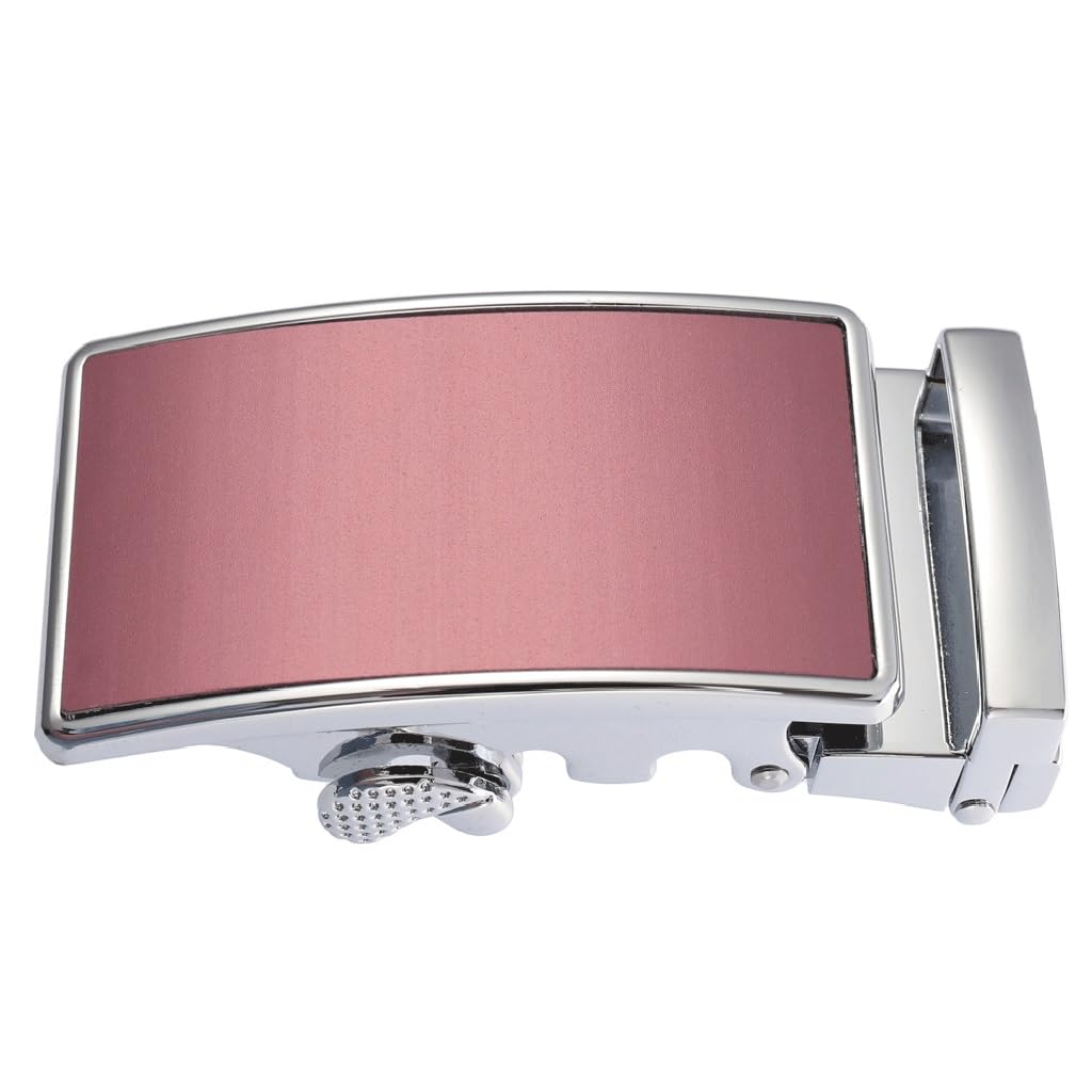 Cinturón de negocios con hebilla automática for hombre, pretina, cinturón cuero cabelludo