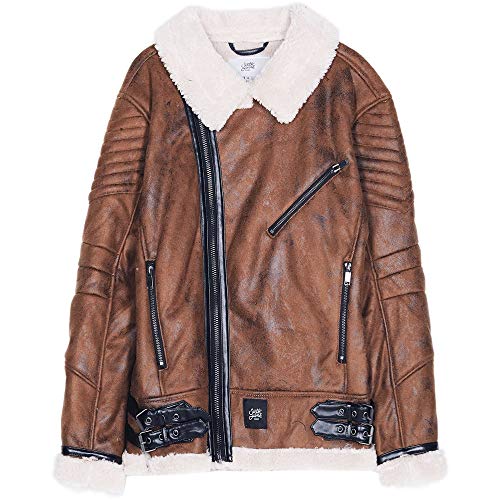 Sixth June Veste aviateur Sherpa Marron
