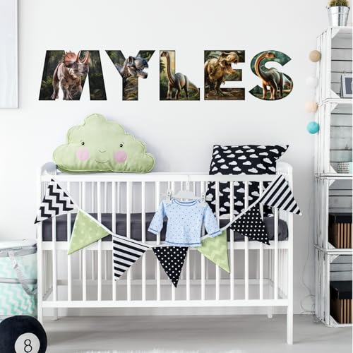 Vinilo decorativo personalizado dinosaurio para pared miniatura 5