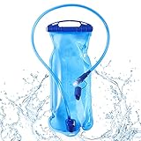 KARY Outdoor Trinkblase 1.5L,2L,3L, Staubdichter Antibakterieller Trinkbeutel,zum Wandern, Radfahren, Trekking und Anderen Outdoor-Aktivitäten (3L)